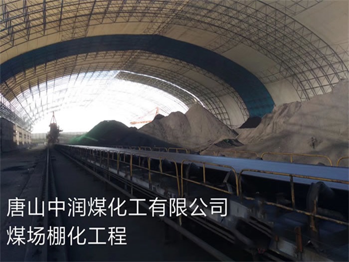 浦东中润煤化工有限公司煤场棚化工程